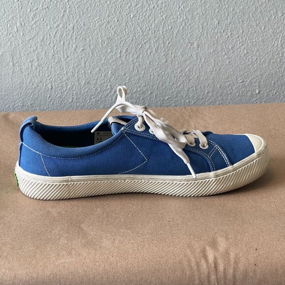 Cariuma Unisex Pantone Canvas Low Top Lace-Up Sneakers Classic Blue 8.5M 10W - Picture 10 of 15